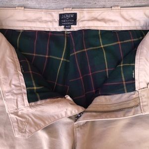 J. Crew Flannel lined khakis- boys
